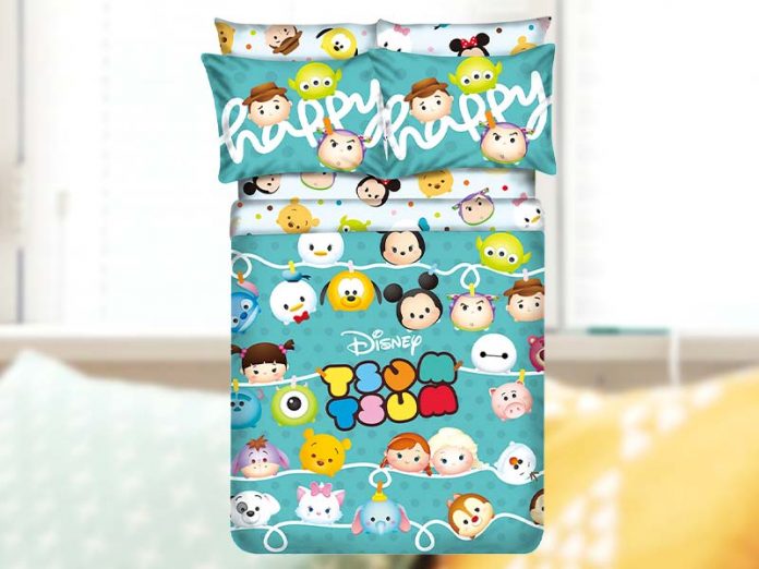 J Tex 980 Thread Disney Tsum Cartoon Bedding Set Citi Want
