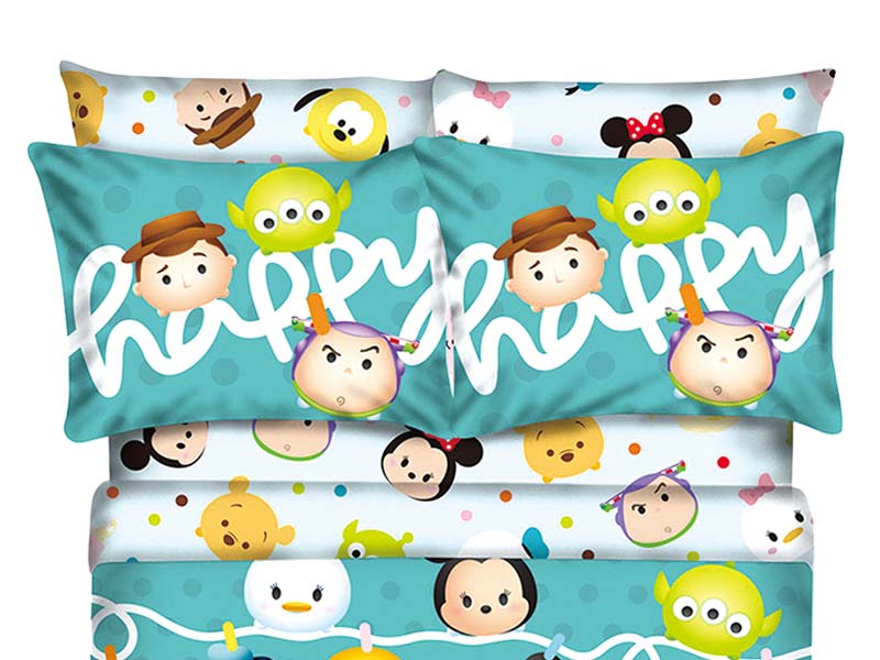 J Tex 980 Thread Disney Tsum Cartoon Bedding Set Citi 1 2 3